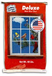 Valley Farms Deluxe Wild Bird Food, 40-lb bag slide 1 of 9