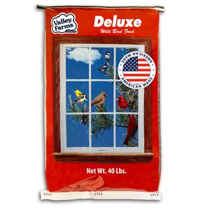 Valley Farms Deluxe Wild Bird Food, 40-lb bag