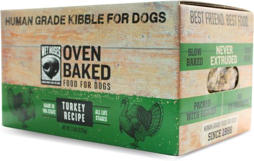 Show full view: Wet Noses Oven Baked Human Grade Turkey Recipe Dry Dog Food, 5-lb box slide 3 of 9