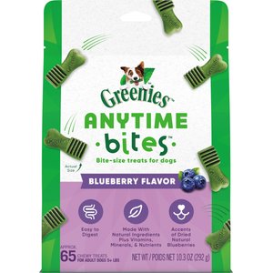 Greenies Bursting Blueberry Regular Dental Dog Treats