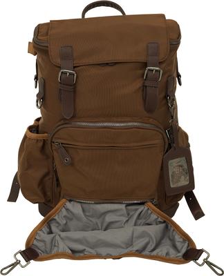 Show full view: Grand Prix Deluxe Backpack, Brown slide 6 of 9