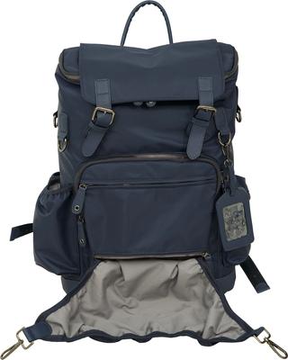 Show full view: Grand Prix Deluxe Backpack, Navy slide 6 of 9