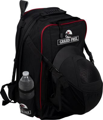 Show full view: Grand Prix Helmet Backpack, Black slide 4 of 9