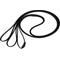 Show in main carousel: Huntley Equestrian Sedgwick Leather Draw Training Horse Reins with Loops, Australian Nut, 84-in slide 1 of 7