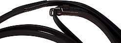Huntley Equestrian Sedgwick Leather Draw Horse Reins with Snap Ends, Australian Nut, 84-in slide 2 of 7