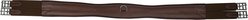 Huntley Equestrian Sedgwick Leather Fancy Stitched Padded Leather Contour Shaped Girth, Havana, 38-in