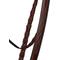 Show in main carousel: Huntley Equestrian Fancy Stitched Schooling Hunter Horse Bridle with Reins, Brown, Full slide 7 of 7
