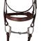 Show in main carousel: Huntley Equestrian Fancy Stitched Schooling Hunter Horse Bridle with Reins, Brown, Full slide 3 of 7