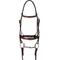 Show in main carousel: Huntley Equestrian Fancy Stitched Schooling Hunter Horse Bridle with Reins, Brown, Full slide 2 of 7