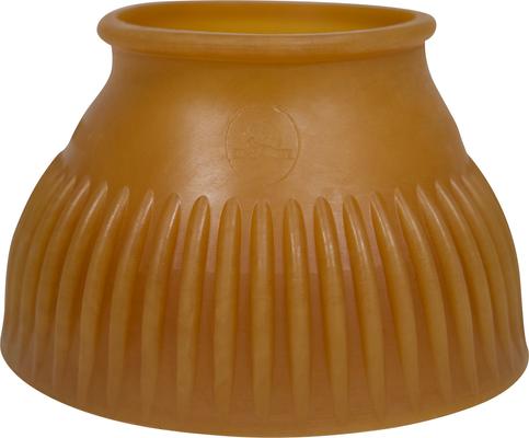 Show full view: Grand Prix Italian Pull On Rubber Horse Bell Boots, Brown, Small slide 5 of 6