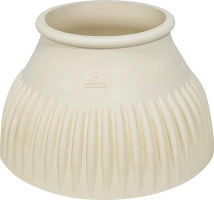 Show full view: Grand Prix Italian Pull On Rubber Horse Bell Boots, White, Small slide 6 of 6