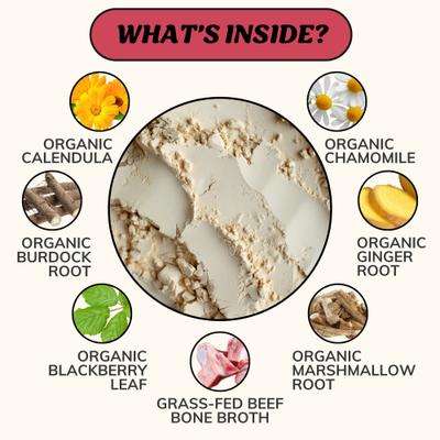 Show full view: Fido's Bone Broth Digestion Grass-Fed Beef Bone Broth Powdered Dog Food Topper, 7-oz jar slide 4 of 9