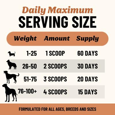 Show full view: Fido's Bone Broth Longevity Grass-Fed Beef Bone Broth Powdered Dog Food Topper, 7-oz jar slide 6 of 10