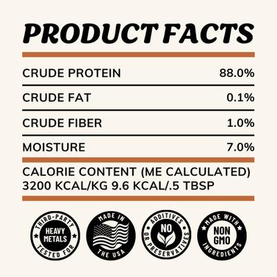 Show full view: Fido's Bone Broth Longevity Grass-Fed Beef Bone Broth Powdered Dog Food Topper, 7-oz jar slide 5 of 10