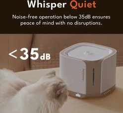 PetSnowy SNOW+ Automatic Cat Water Fountain, 68-fl oz, Classic-Blue slide 2 of 7