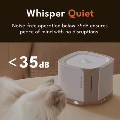 Show full view: PetSnowy SNOW+ Automatic Cat Water Fountain, 68-fl oz, Classic-Blue slide 7 of 7