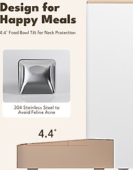 PetSnowy SNOW+ Automatic Cat Feeder, 16.9-cup, Classic slide 2 of 8