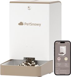 PetSnowy SNOW+ Automatic Cat Feeder, 16.9-cup, Classic