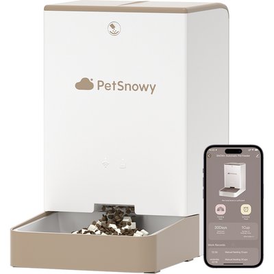 PetSnowy PetSnowy SNOW+ Automatic Cat Feeder, 16.9-cup, Classic