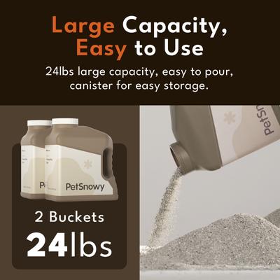 Show full view: PetSnowy Premium Clumping Clay Litter, 12-lb jug, 2 count slide 8 of 8