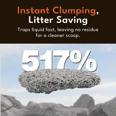 Show full view: PetSnowy Premium Clumping Clay Litter, 12-lb jug, 2 count slide 5 of 8