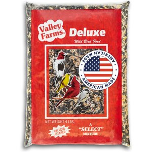 Valley Farms Deluxe Wild Bird Food, 4-lb bag