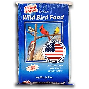 Valley Farms Hi-Flite Wild Bird Food, 40-lb bag