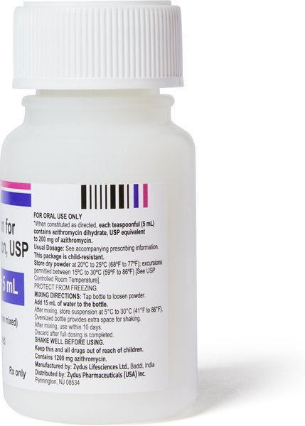 Azithromycin (Generic) Flavored for Oral Suspension