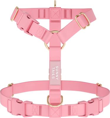 Show full view: Sunny Tails Cloud Lite Waterproof Dog Harness, Perfect Pink, Large: 26 to 38-in chest slide 8 of 11
