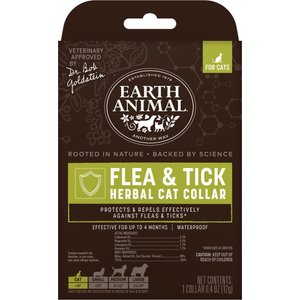 Earth Animal Apothecary Natural Flea & Tick Herbal Collar for Cats