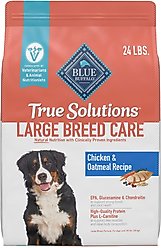 Blue Buffalo True Solutions Large Breed Care Formula Adult Dry Dog Food, 24-lb bag