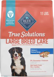Blue Buffalo True Solutions Large Breed Care Formula Adult Dry Dog Food, 11-lb bag