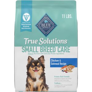 Blue Buffalo True Solutions Small Breed Care Formula Adult Dry Dog Food, 11-lb bag