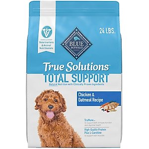Blue Buffalo True Solutions Total Support Medium Breed Adult Dry Dog Food, 24-lb bag