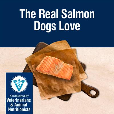 Show full view: Blue Buffalo True Solutions Skin & Coat Natural Salmon Adult Dry Dog Food, 11-lb bag slide 3 of 12