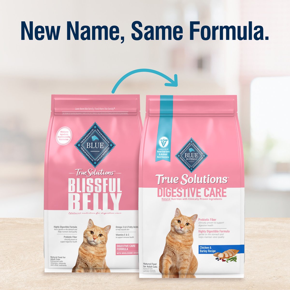 Blue Buffalo True Solutions Digestive Care Formula Dry Cat Food