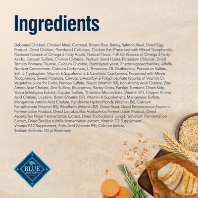 Show full view: Blue Buffalo True Solutions Hairball Control Chicken Adult Natural Dry Cat Food, 11-lb bag slide 5 of 12