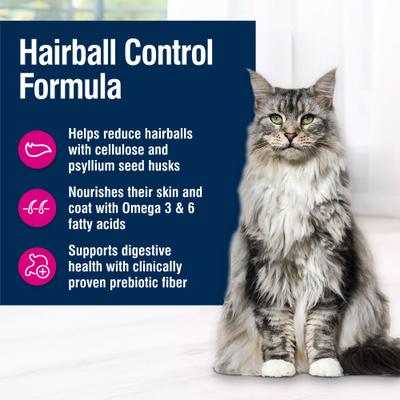 Show full view: Blue Buffalo True Solutions Hairball Control Chicken Adult Natural Dry Cat Food, 11-lb bag slide 4 of 12