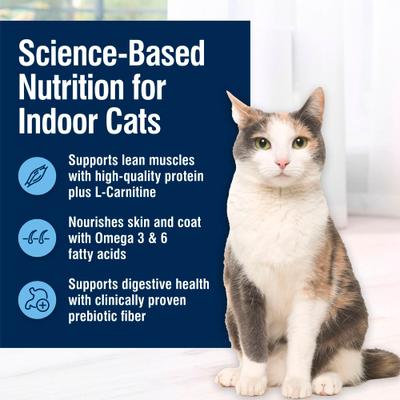 Show full view: Blue Buffalo True Solutions Total Support Natural Indoor Cat Formula Adult Dry Cat Food, 11-lb bag slide 4 of 12