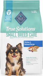 Blue Buffalo True Solutions Small Breed Care Formula Adult Dry Dog Food, 4-lb bag