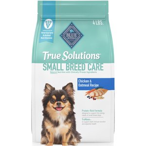 Blue Buffalo True Solutions Small Breed Care Formula Adult Dry Dog Food, 4-lb bag
