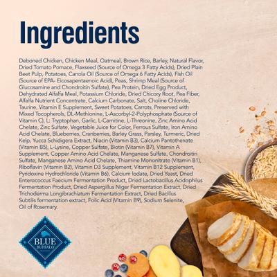 Show full view: Blue Buffalo True Solutions Mobility Care Formula Dry Dog Food, 4-lb bag slide 5 of 12