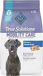 Blue Buffalo True Solutions Mobility Care Formula Dry Dog Food, 4-lb bag