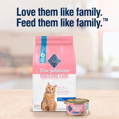 Show full view: Blue Buffalo True Solutions Digestive Care Formula Dry Cat Food, 11-lb bag slide 9 of 12