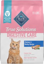 Blue Buffalo True Solutions Digestive Care Formula Dry Cat Food, 11-lb bag