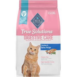 Blue Buffalo True Solutions Digestive Care Formula Dry Cat Food, 3.5-lb bag