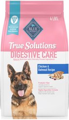Blue Buffalo True Solutions Digestive Care Adult Chicken Dry Dog Food, 4-lb bag