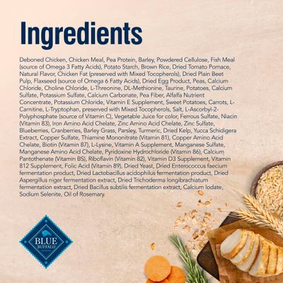 Show full view: Blue Buffalo True Solutions Natural Weight Control Chicken Adult Dry Cat Food, 11-lb bag slide 5 of 12