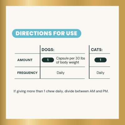 Show full view: VetriScience Cardio Strength Capsules Heart Supplement for Cats & Dogs, 90 count slide 8 of 10