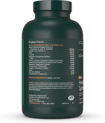 Show full view: VetriScience Vetri Disc Capsules Joint Supplement for Dogs, 180 count slide 9 of 10